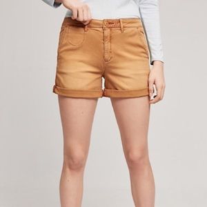 Anthropologie relaxed chino shorts